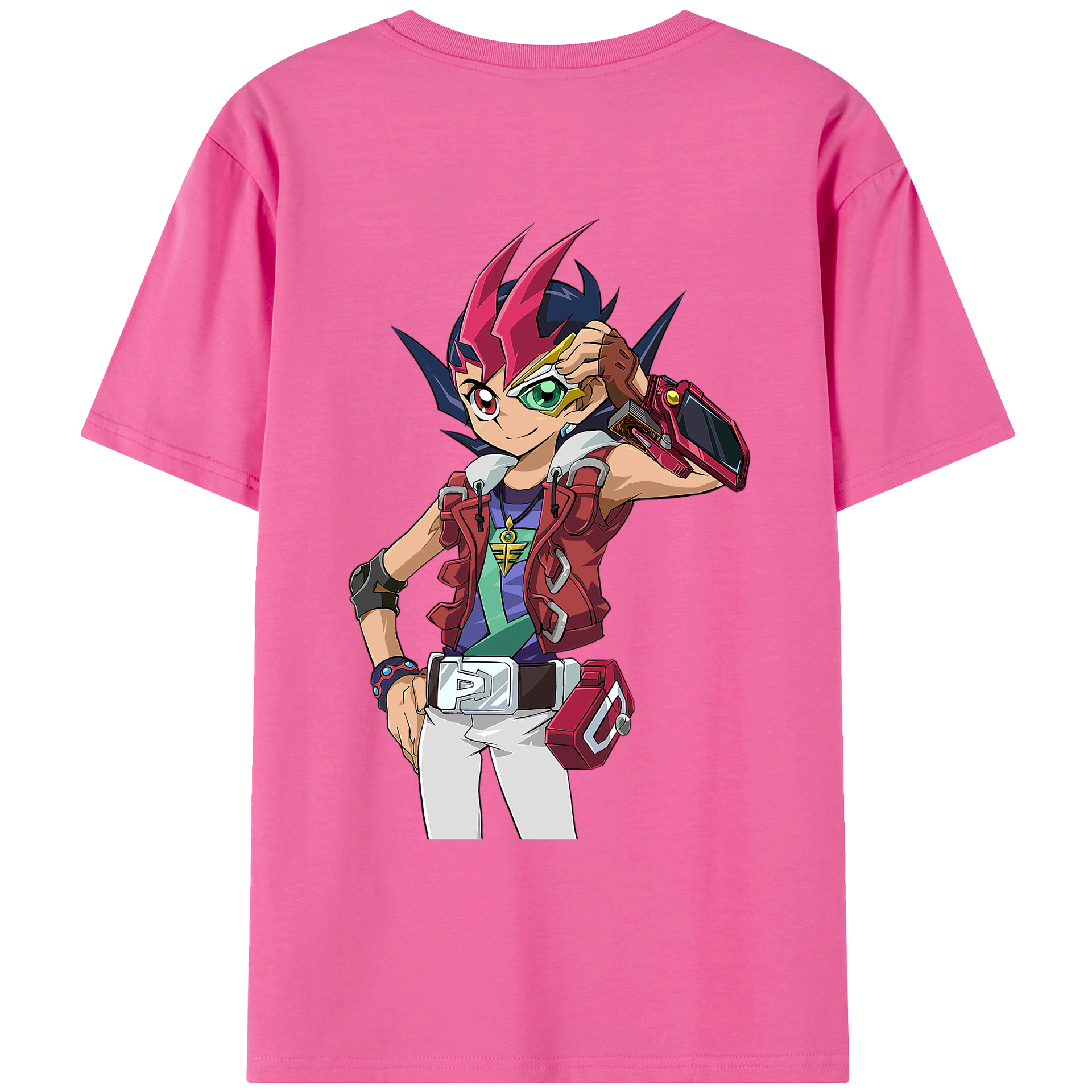（画像用） 遊☆戯☆王 Yu-Gi-Oh! レディース半袖Tシャツ(バックプリント)